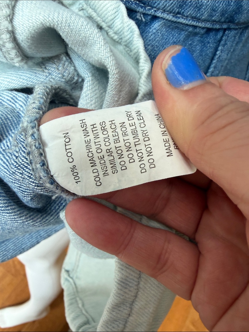 Amanda Uprichard Strapless Ombre Denim Dress in Blue and White - Picture 8 of 12